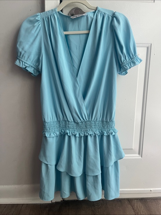 Amanda Uprichard Dresses & Skirts - Amanda Uprichard Light Blue Mini Dress
